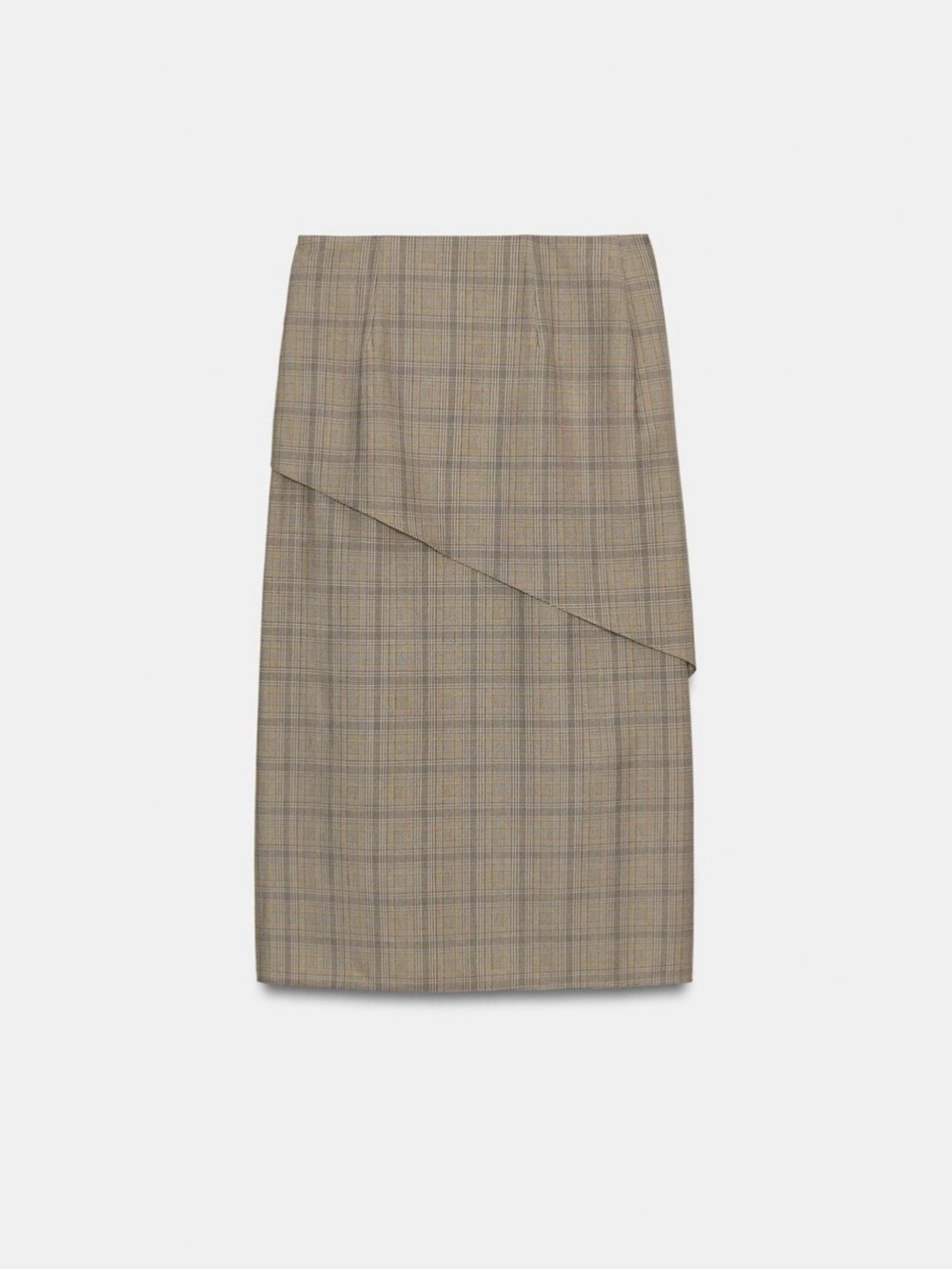 Zara collection plaid ruffled skirt - Picture 5 of 6